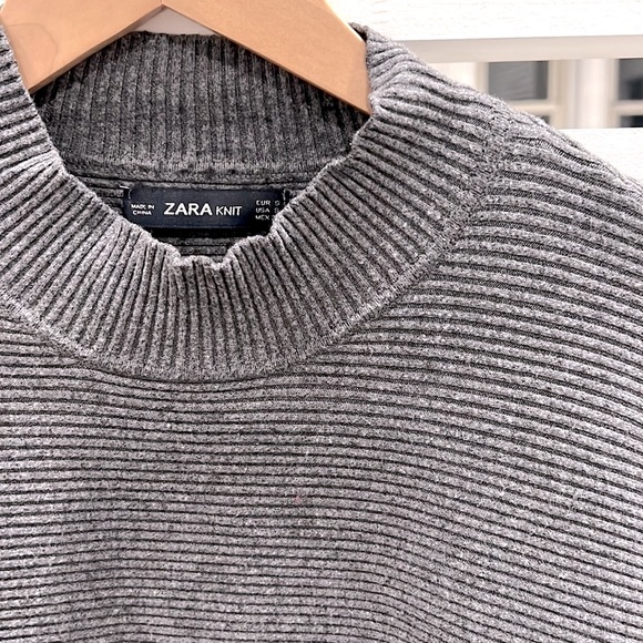 Zara Sweaters Zara Mock Neck Sweater Poshmark